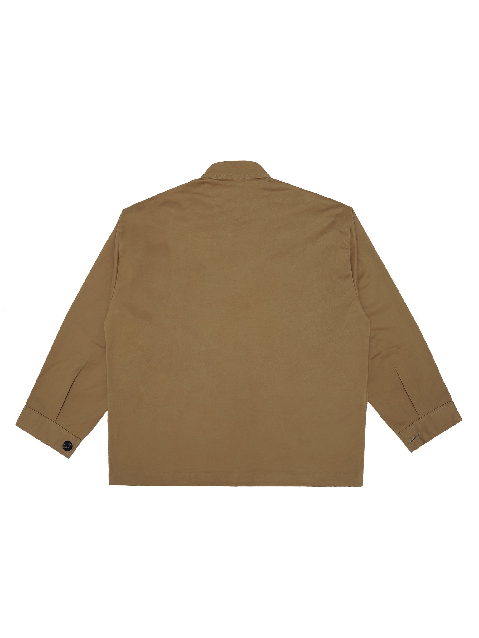 Brown jacket on a white background