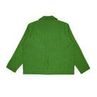 Green jacket on a white background