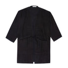 Black coat on a white background