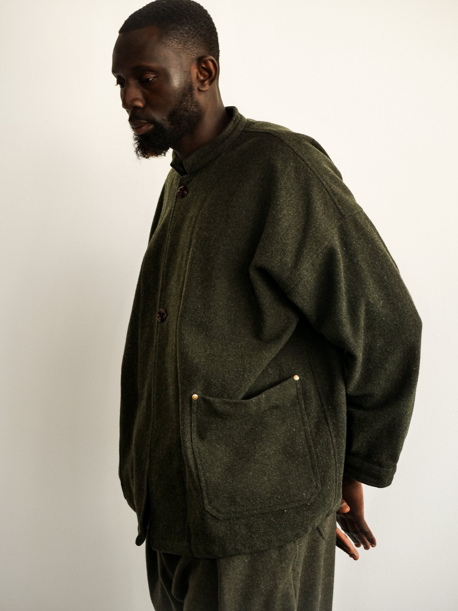 ジャケット・アウター Lanefortyfive linen jacket ENGLAND メンズ Lanefortyfive linen jacket ENGLAND