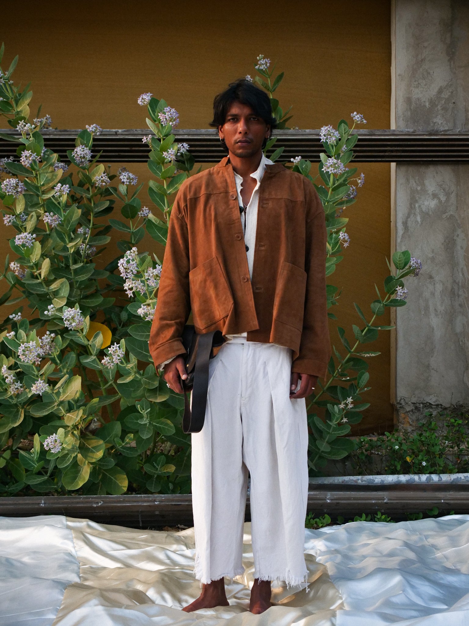 ジャケット・アウター Lanefortyfive linen jacket ENGLAND Jackets – lanefortyfive