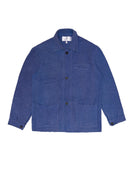 Blue jacket on a white background