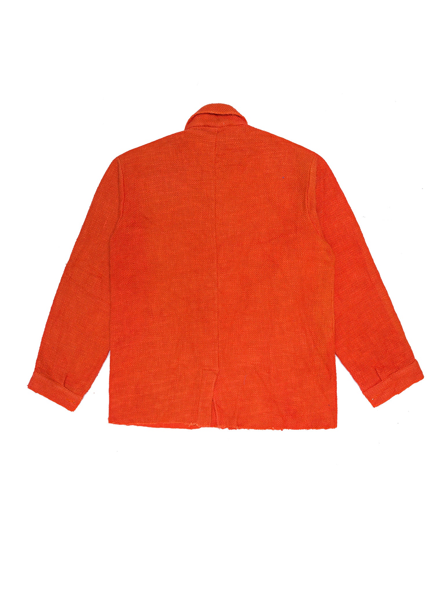 Orange jacket on a white background