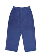 Blue pants on a white background