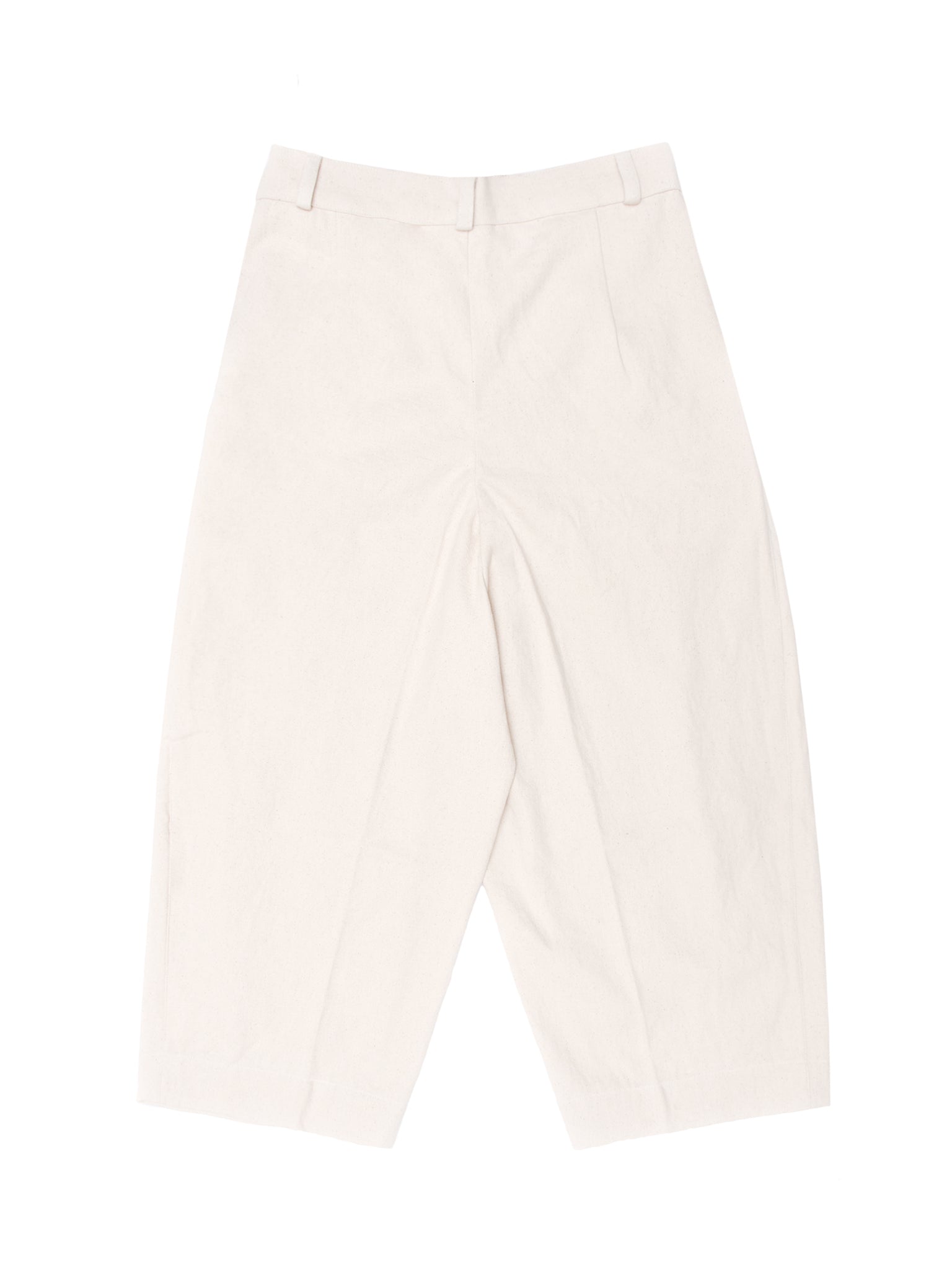 Beige pants on a white background