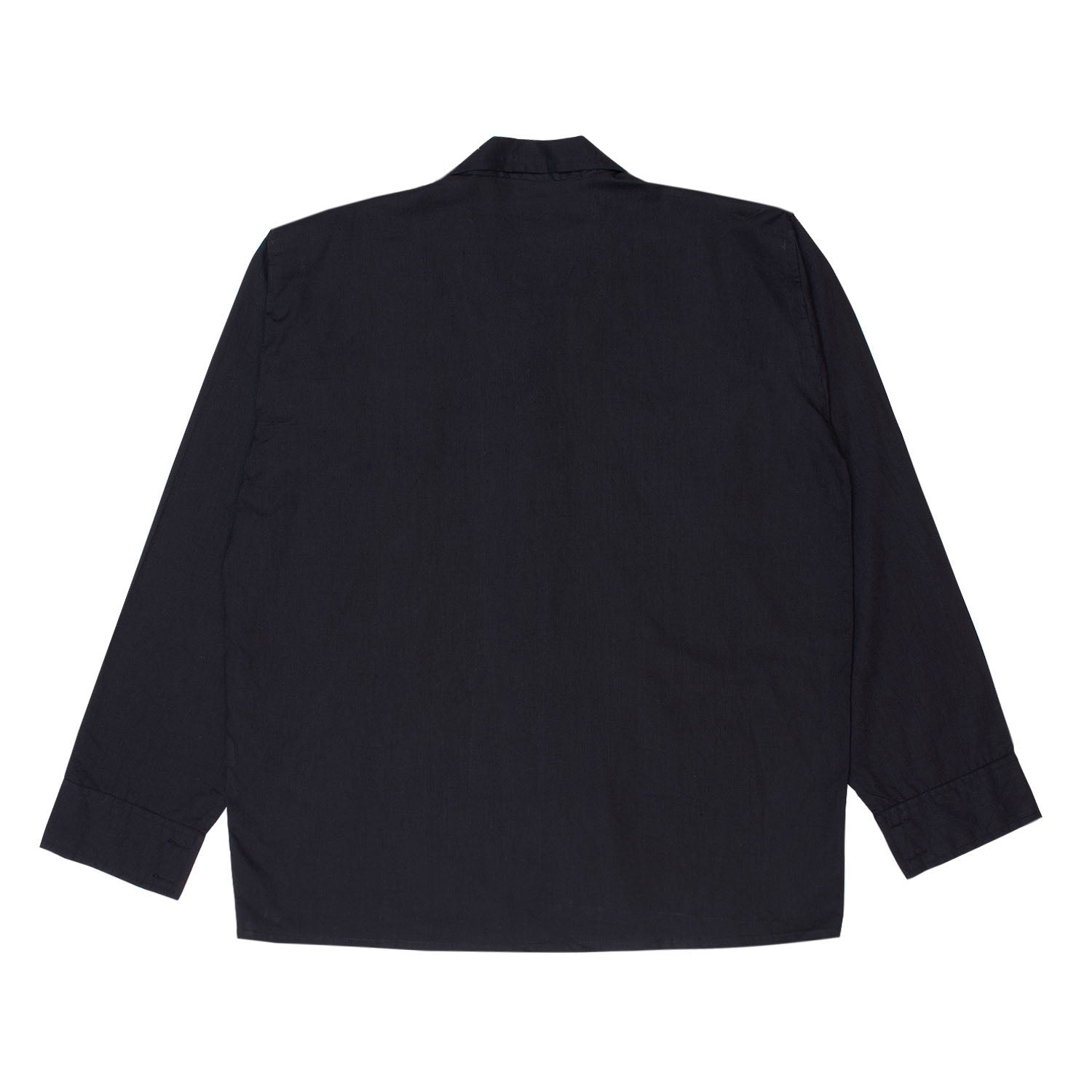 Black shirt on a white background